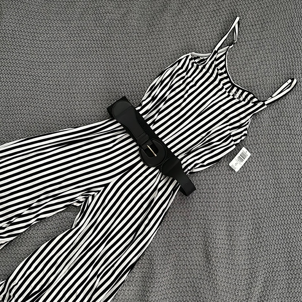 Torrid Striped Jumpsuit